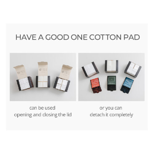 [Unitree] Have a good one Embossing Cotton Pad 200 - Imagen 6