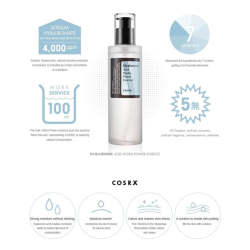 [CosRX] Hyaluronic Acid Hydra Power Essence - Imagen 3