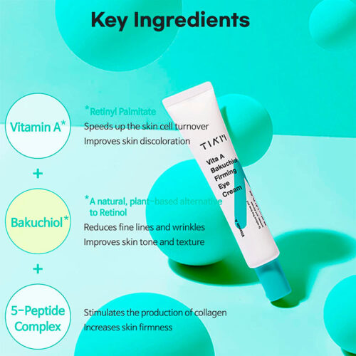 [Tiam] Vita A Bakuchiol Firming Eye Cream 30ml - Imagen 12