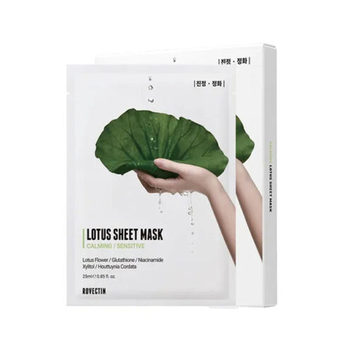[Rovectin] Calming Lotus Sheet Mask