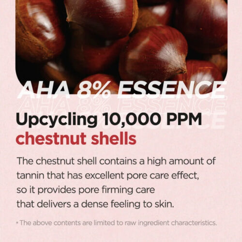 [Isntree] Chestnut 8% AHA Clear Essence - Imagen 4