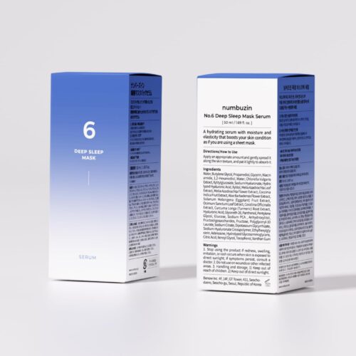 [numbuzin] No.6 Deep Sleep Mask Serum 50ml - Imagen 5