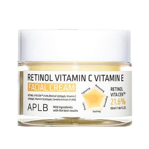 [APLB] Retinol Vitamin C Vitamin E Facial Cream 55ml - Imagen 1