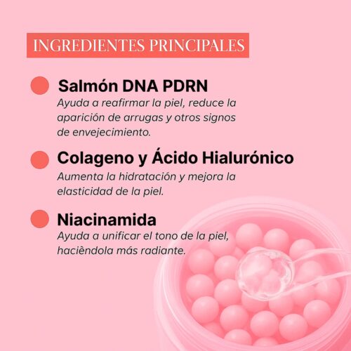 [Medicube] PDRN Pink Collagen Capsule Cream - Imagen 3