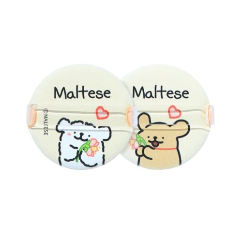 [Flalia] Maltese skin fit makeup puff 2P