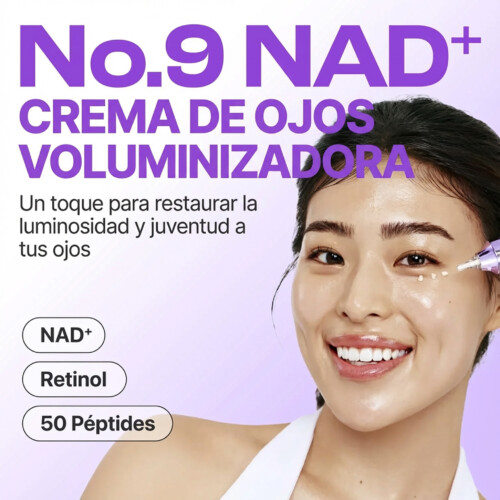 [NUMBUZIN] No.9 NAD+ Retinol Volumetox Eye Cream 10ml - Imagen 5