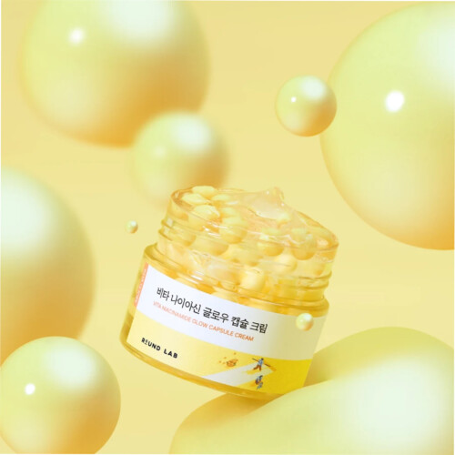 [Round Lab] Vita Niacinamide Glow Capsule Cream 50ml - Imagen 3