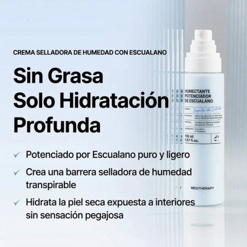 [Meditheraphy] Squalane Skin Booster Moisturizer 150ml - Imagen 7