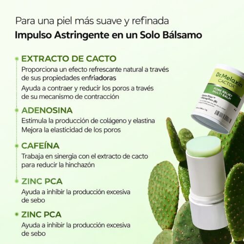 [Dr.Melaxin] Cactox Pore Relief Multi Balm 25g - Imagen 3