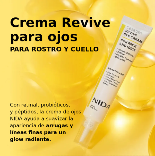 [NIDA] Revive Eye Cream For Face And Neck 40 ml - Imagen 3