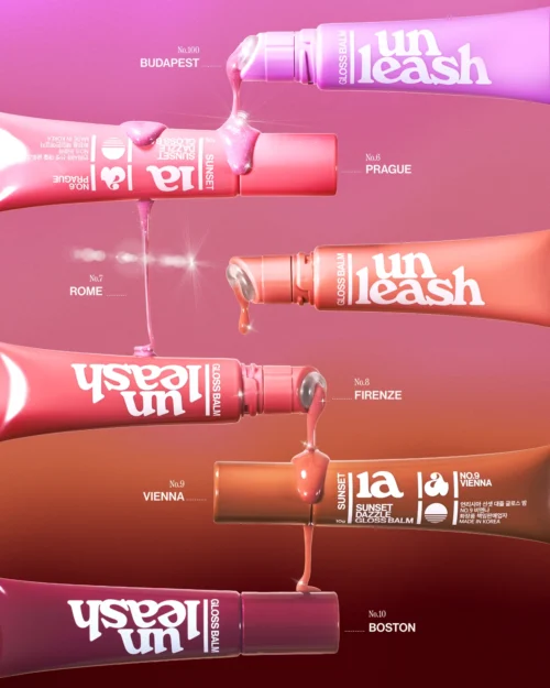 [Unleashia] Sunset Dazzle Gloss Balm (11 colores) - Imagen 4
